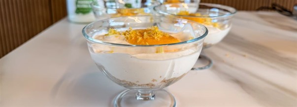 Lemoncurd-cheesecake