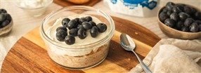 Overnight oats-cheesecake med kollagen