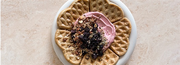 Protein vafler med Superfruits