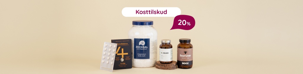 Kosttilskud - 20%