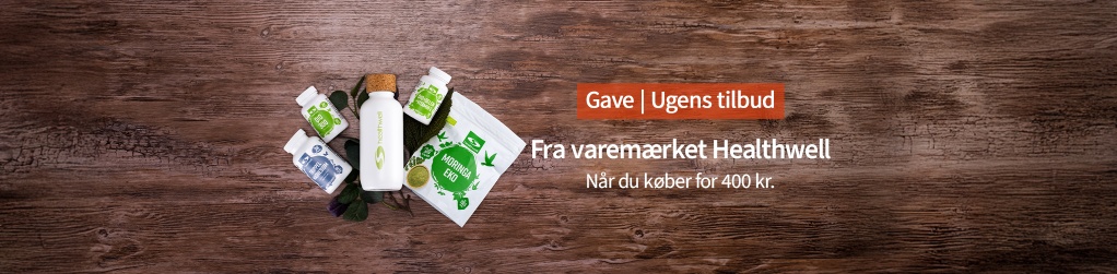 Uge 6: Kb Healthwell-mrket for 400 kr, f gave