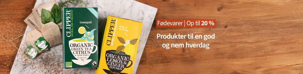 Fdevarer - Op til 20 %