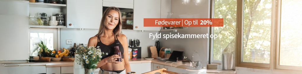 Fdevarer - Op til 20 %