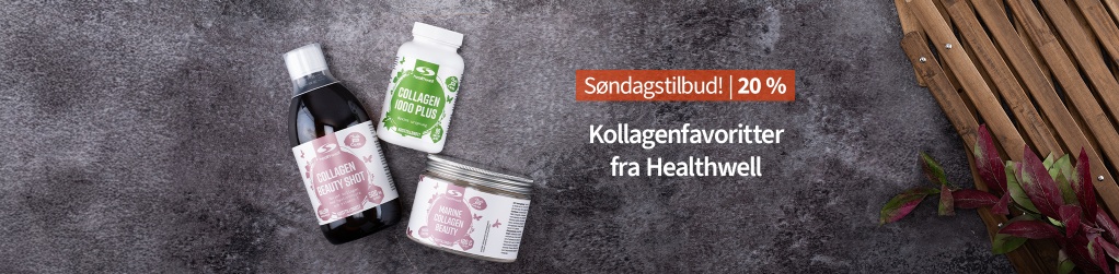 Kollagenfavoritter Healthwell 20 %