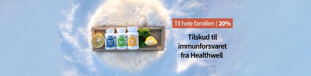 Udvalgt til immunforsvaret - 20 %