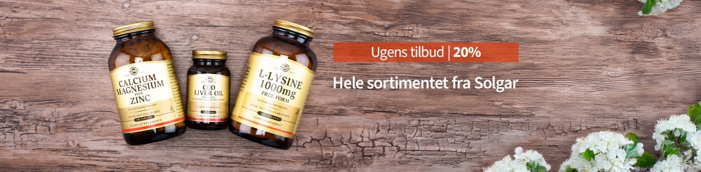 Uge 20: Solgar 20 %