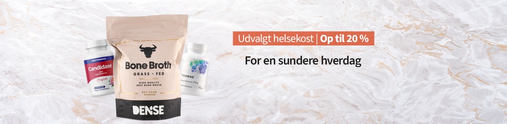 Kosttilskud - Op til 20 %
