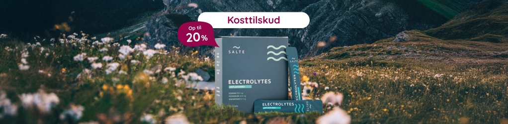 Kosttilskud - Op til 20%