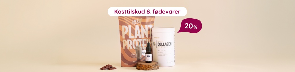 Kosttilskud & f�devarer - 20%