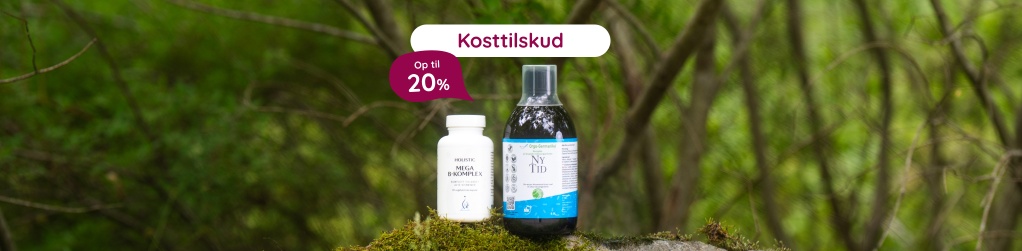 Kosttilskud - Op til 25%