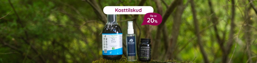 Kosttilskud - Op til 20%