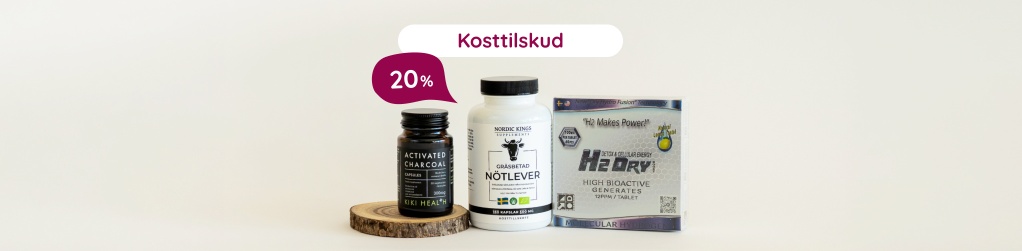 Kosttilskud - 20%