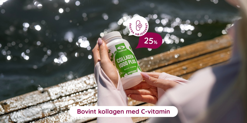 Kun i dag! F� 25% rabat p� Healthwell Collagen 1000 Plus