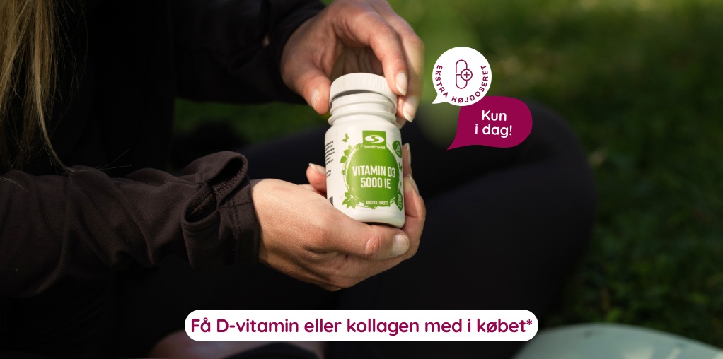 Kun i dag! K�b fra varem�rket Healthwell for 500 kr., f� gave!