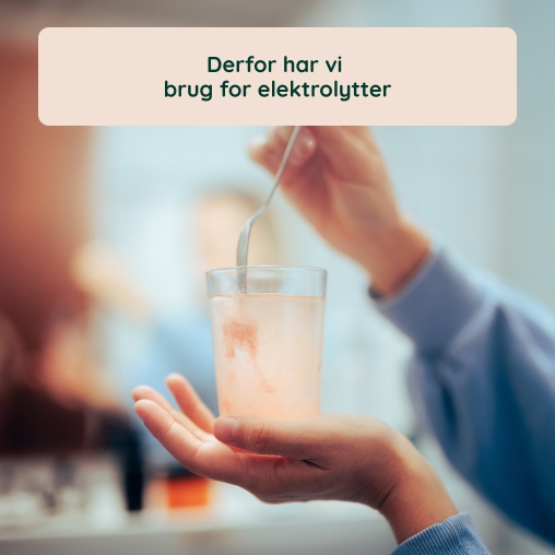 Derfor har vi brug for elektrolytter