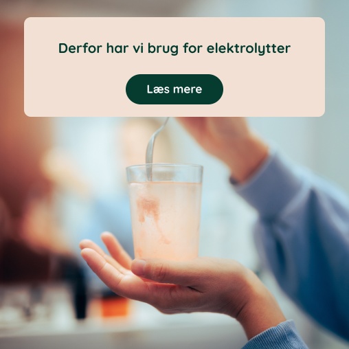 Derfor har vi brug for elektrolytter