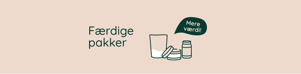 Produktpakker fra varem�rket Healthwell og Healthwell PURE