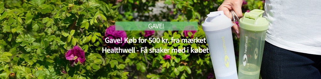 Kb for 500 kr. fra varemrket Healthwell, f gave