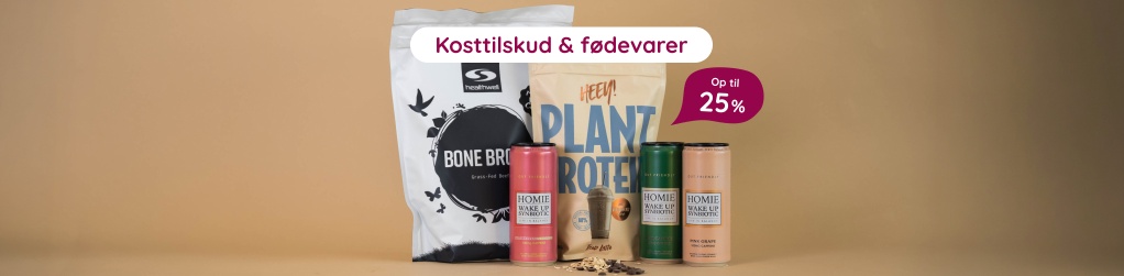 Kosttilskud & f�devarer - Op til 25%