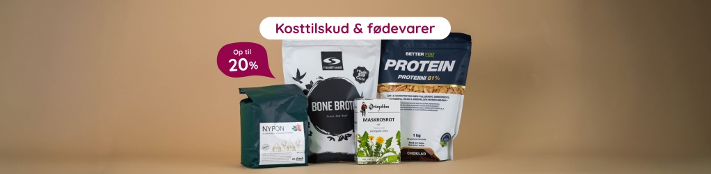 Kosttilskud & f�devarer - Op til 20%