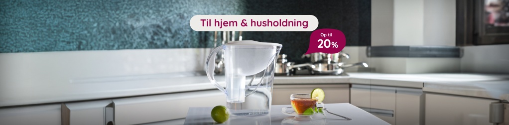 Til hjemmet - Op til 20 %