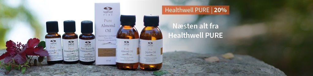 Black Week! Nsten alt fra Healthwell Pure - 20 %