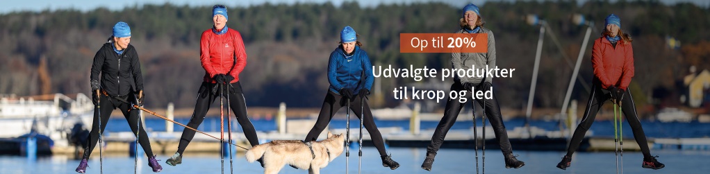 Til krop og led - Op til 20 %