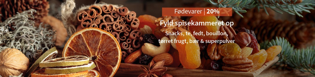 Lkre fdevarer - 20 %