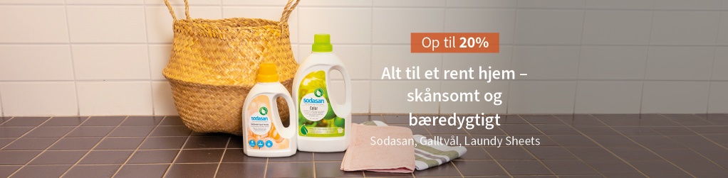 Til et rent hjem - Op til 20 %