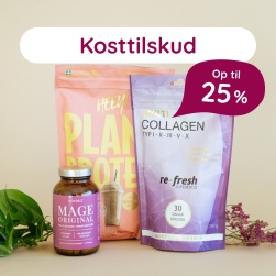 Kosttilskud - Op til 25%