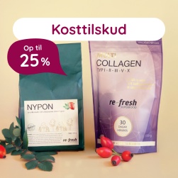 Kosttilskud - Op til 25%
