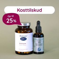 Kosttilskud - Op til 25%