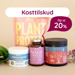 Kosttilskud - Op til 32%