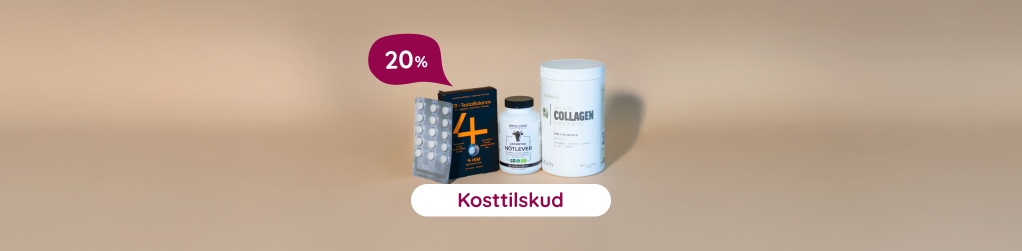 Kosttilskud - 20%