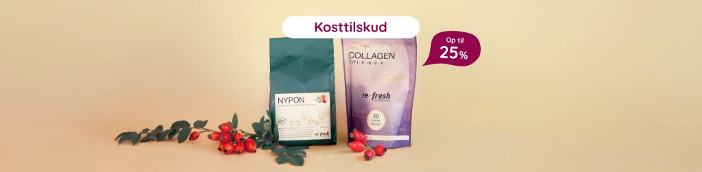 Kosttilskud - Op til 25%