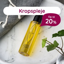 Kropspleje - Op til 20%