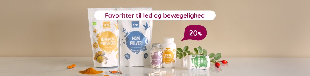 Favoritter fra Healthwell til led og bev�geligheden - 20%