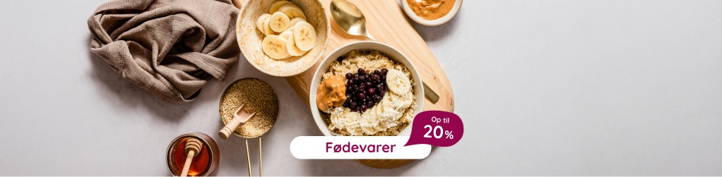F�devarer - Op til 20%