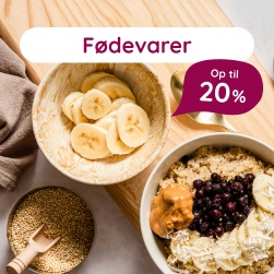 F�devarer - Op til 20%