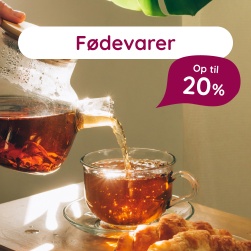 F�devarer - Op til 20%