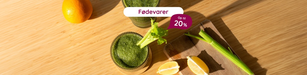 F�devarer - Op til 20%