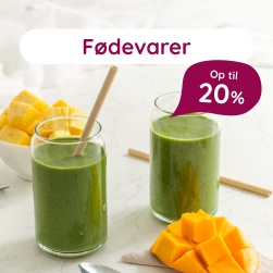 F�devarer - Op til 20%