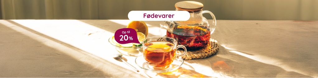F�devarer - Op til 20%