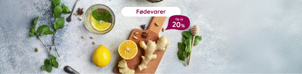 F�devarer - Op til 20%