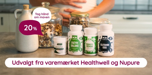Tag h�nd om maven � Udvalgt fra Healthwell og Nupure 