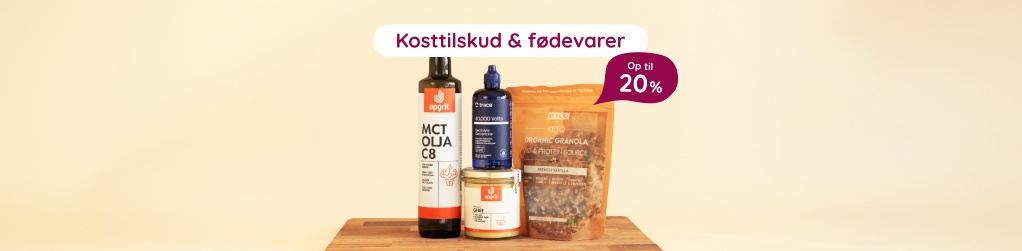 Kosttilskud & f�devarer - Op til 20%