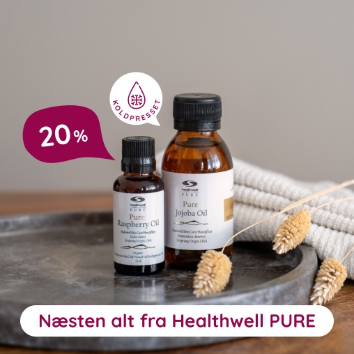 F� 20% p� Healthwell PURE ved k�b over 500 kr.