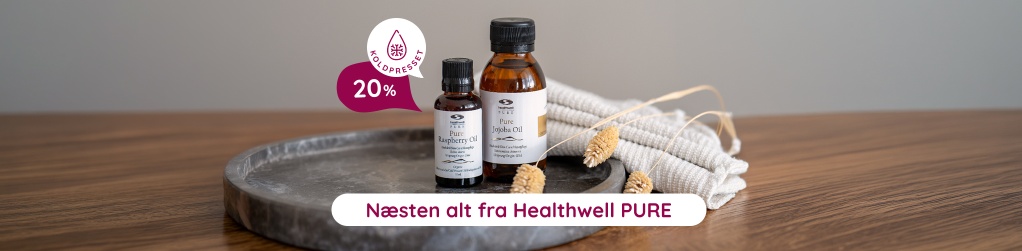 F� 20% p� Healthwell PURE ved k�b over 500 kr.