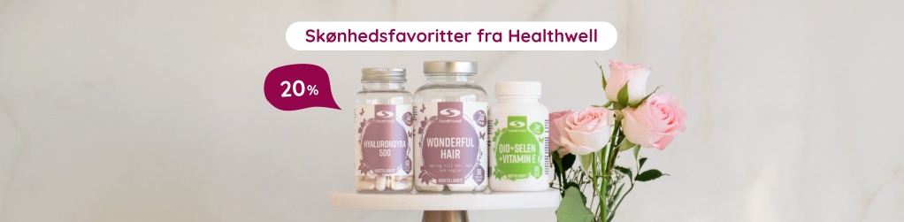 Sk�nhedsfavoritter fra Healthwell - 20%