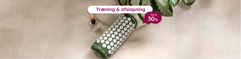 Tr�ning & afslapning - Op til 30%
